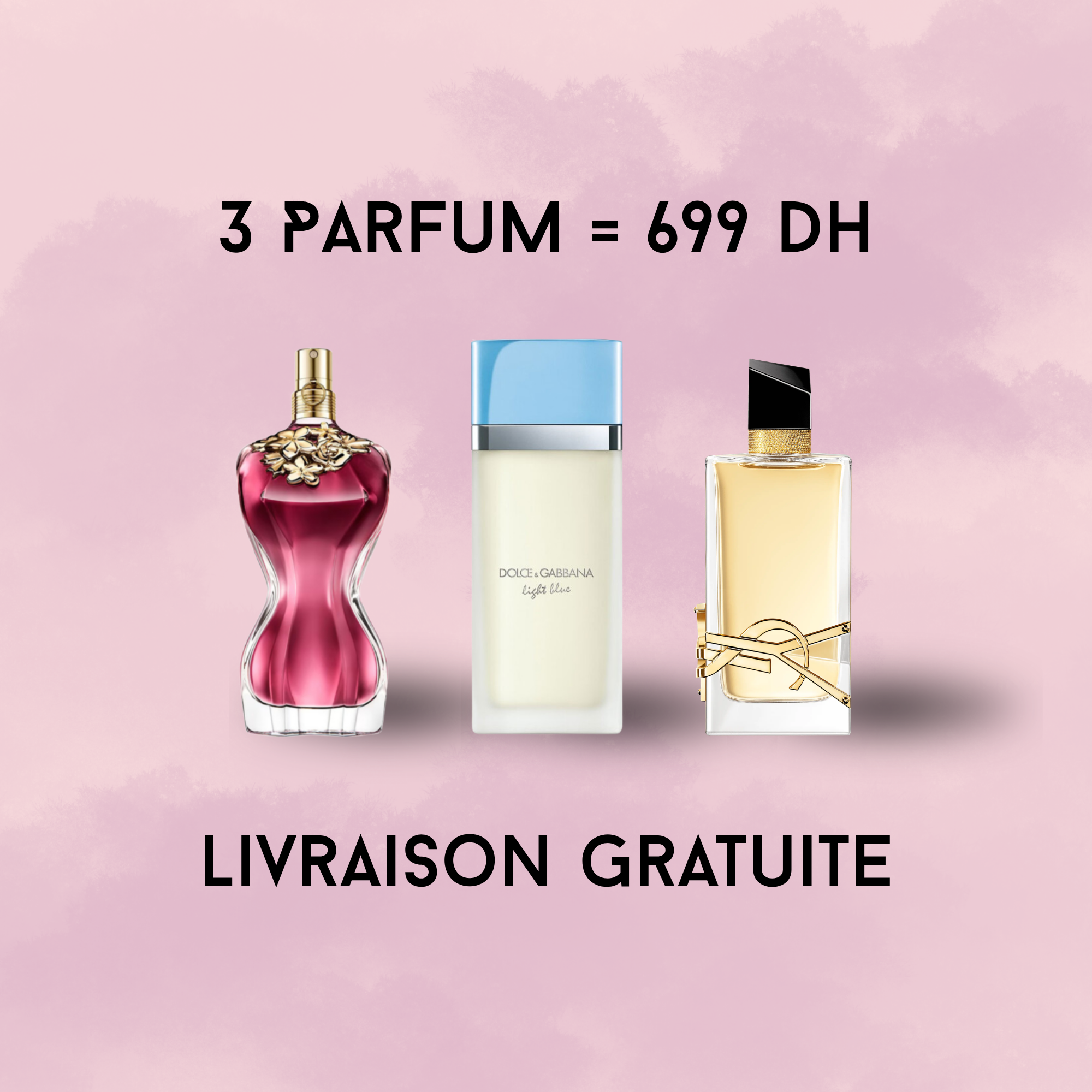 Pack La Belle + Libre + Light Blue